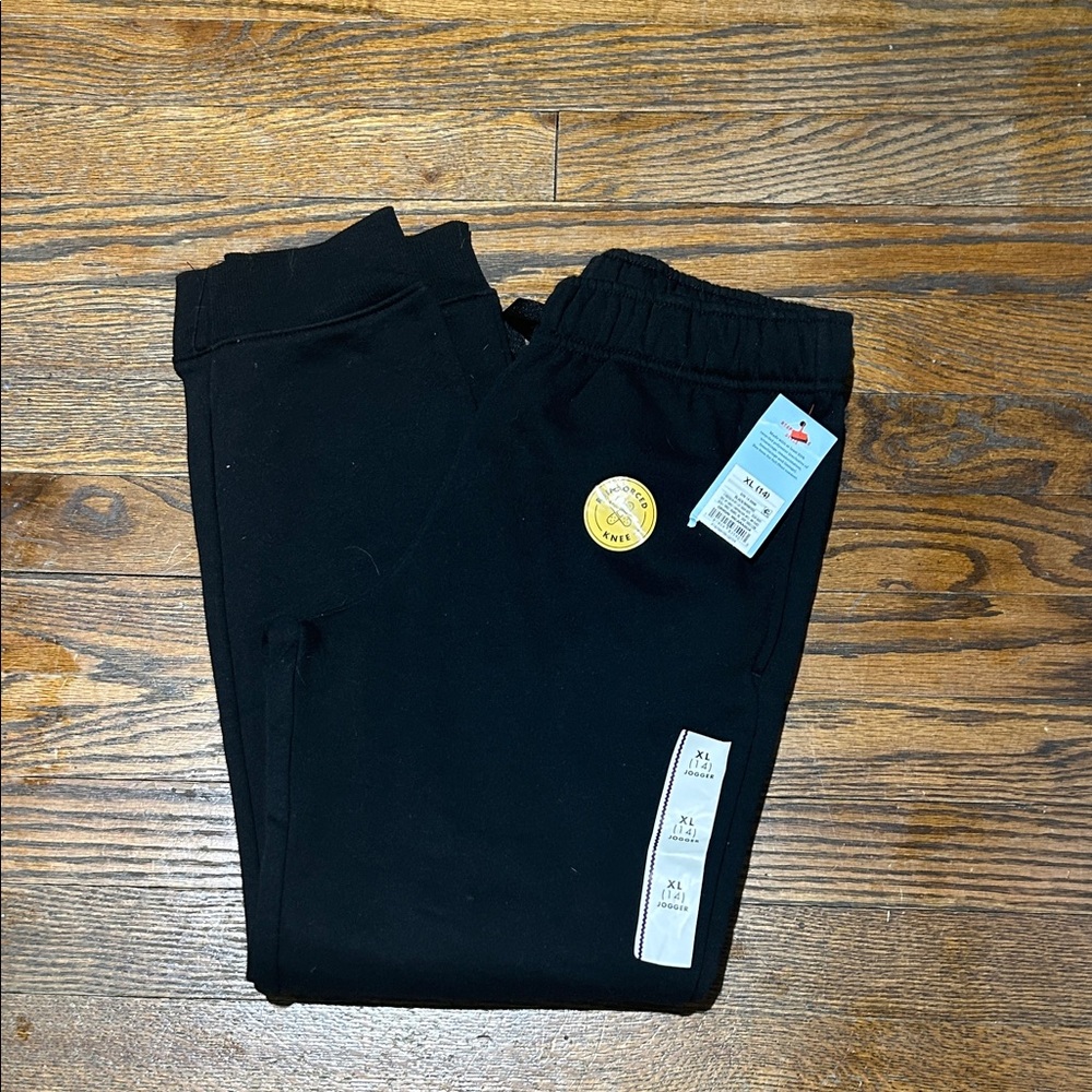 Cat & Jack Black Kids Sweatpants - Picture 5 of 6